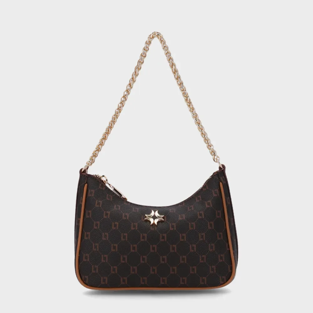 Bolsa Tiracolo Monograma Ll Mocca