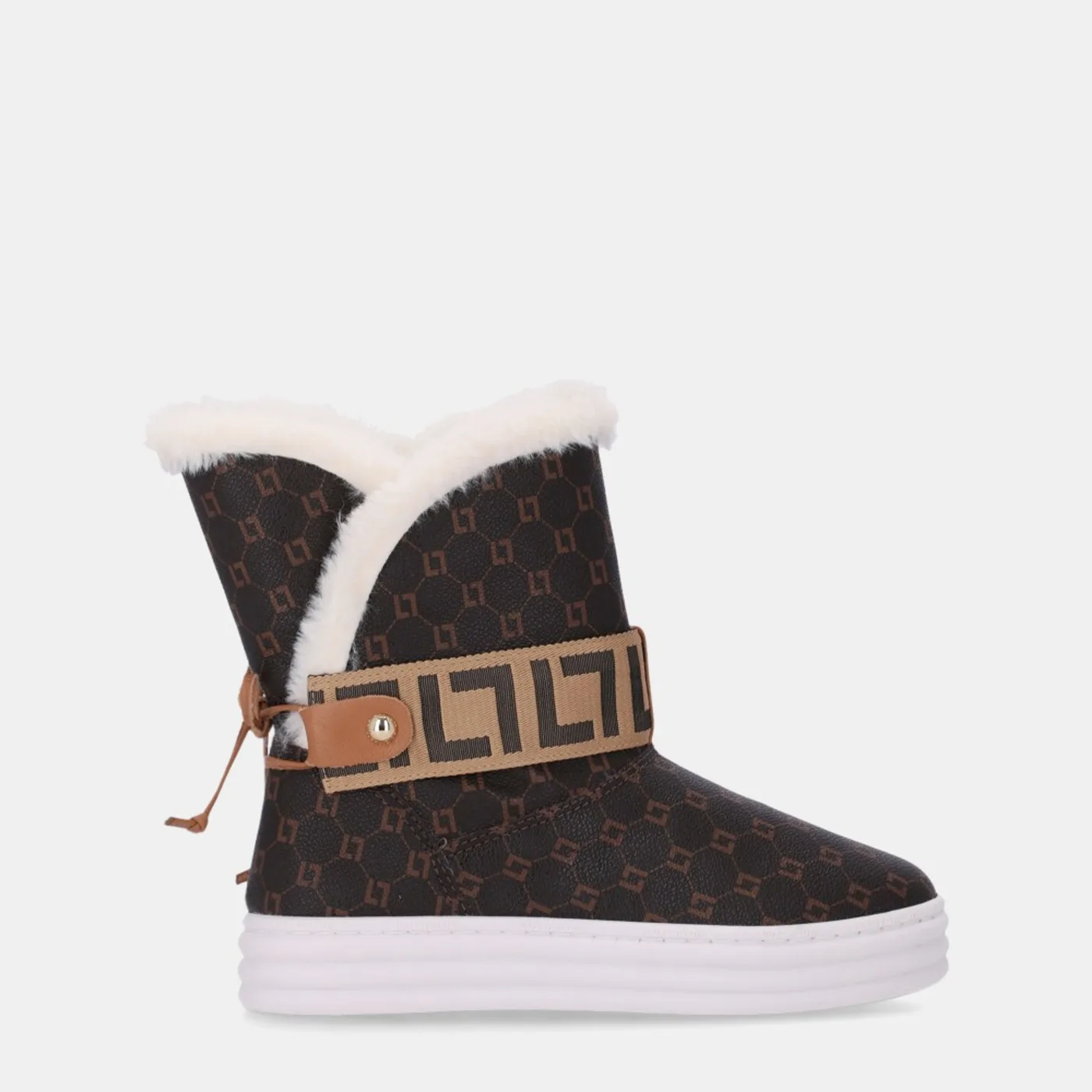 Tênis Boot Monograma Mocca