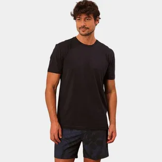 Camiseta Masculina de Algodão Essentials Marinho