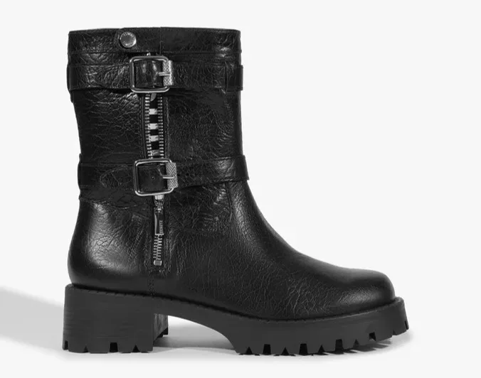 Bota Raven Cano Médio Preta