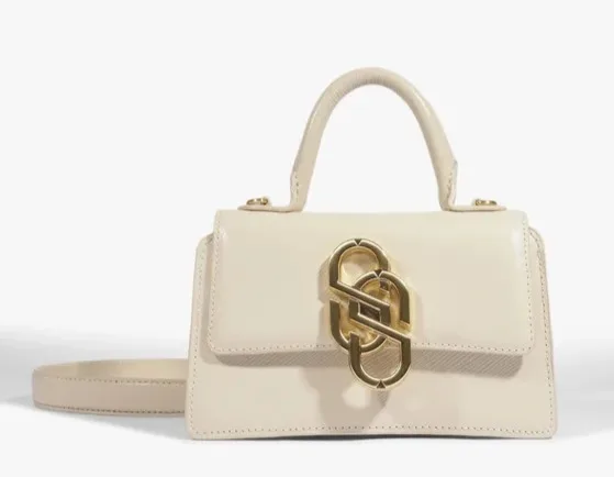 Bolsa Mini Satchel Soul Couro Branca