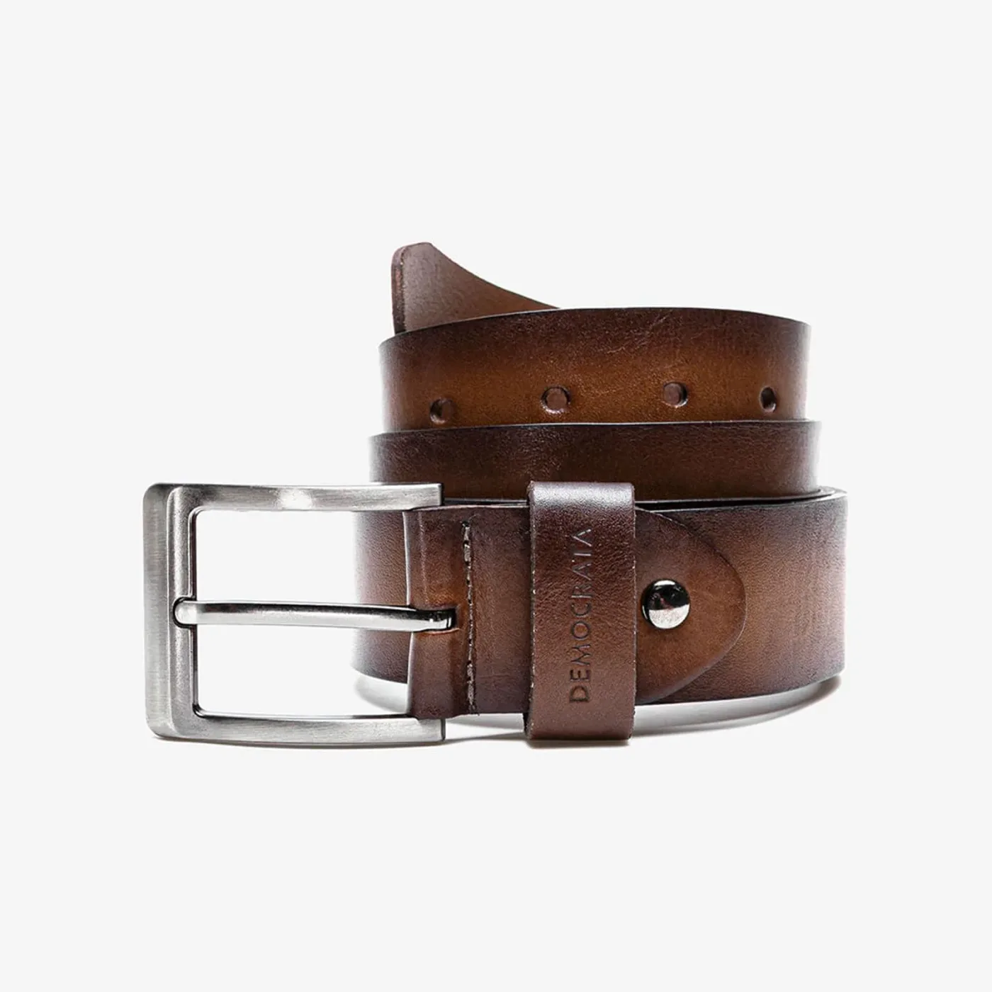 Cinto Couro Metropolitan  Marron Tan