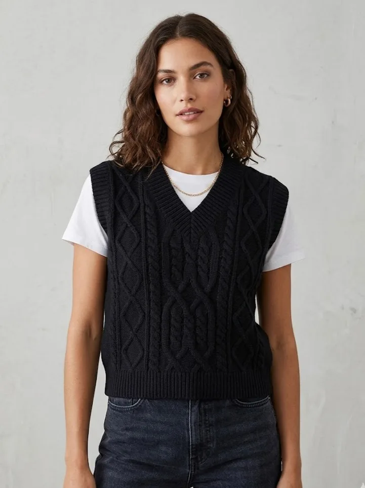 Blusa Tricot Preto