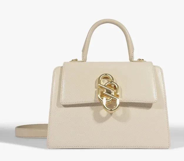 Bolsa Satchel Soul Couro Branca