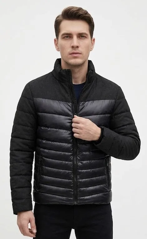 Jaqueta Puffer Preta