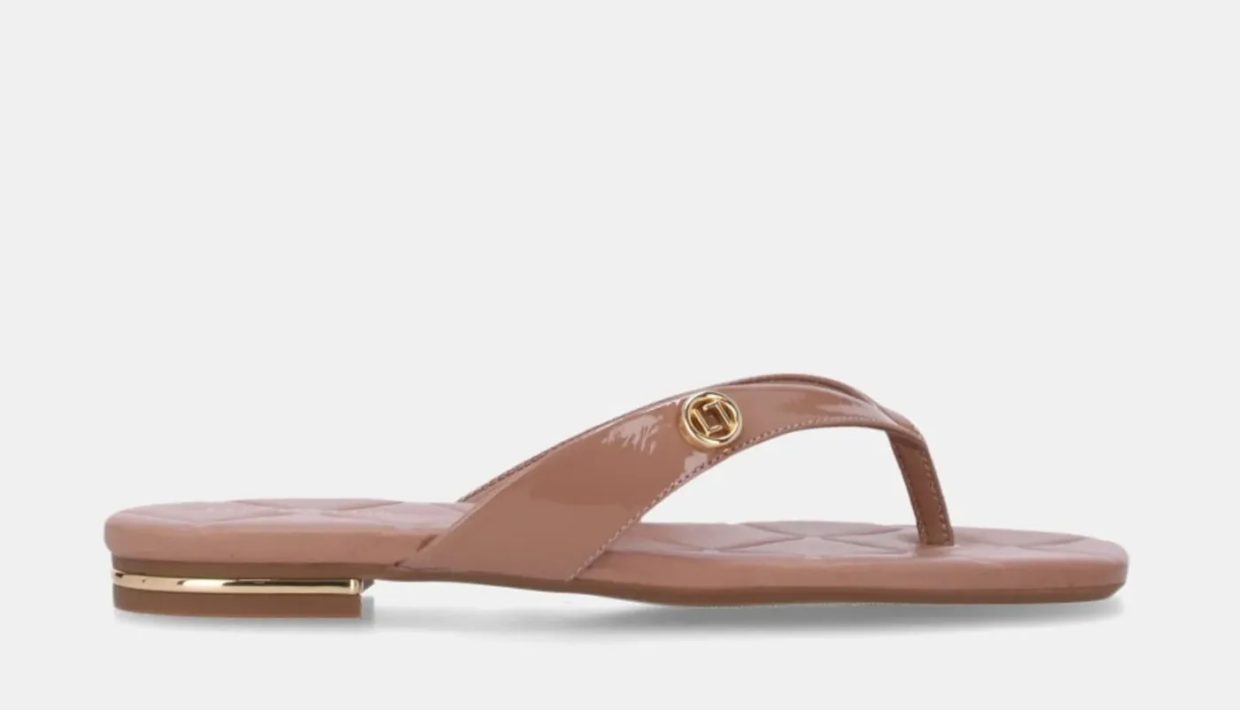 Chinelo Couro Verona Mousse
