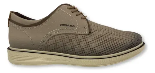 Sapato Pegada  Masculino Areia Dia A Dia