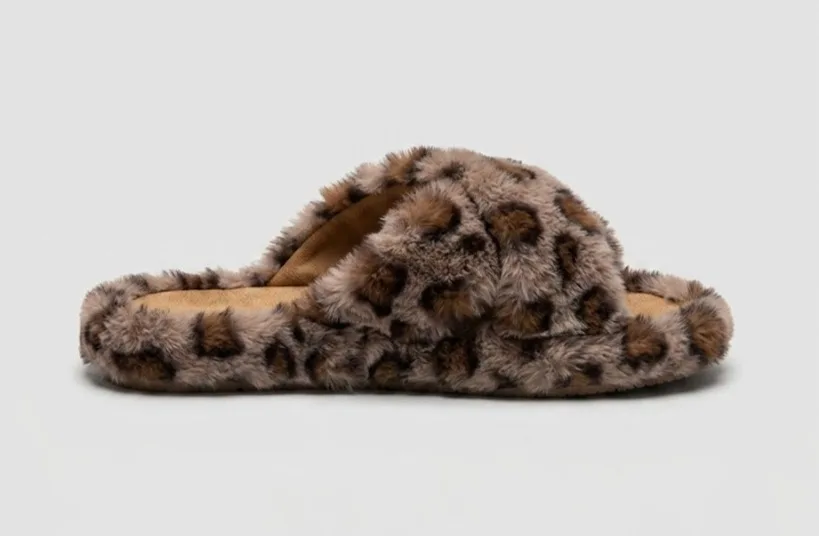 Flowfa Stella Leopardo Marrom Claro