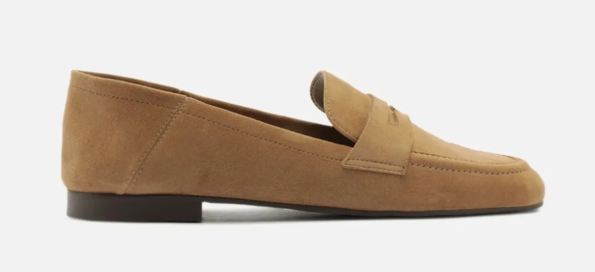 Mocassim Bege Acamurçado Tira Classic
