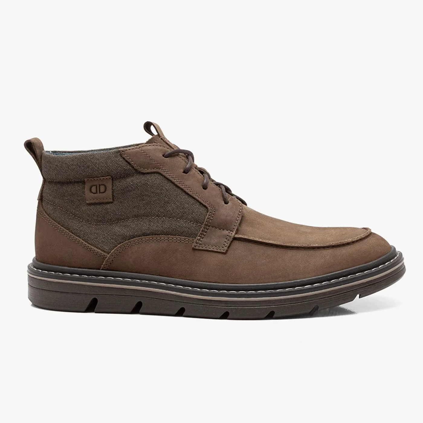Bota Masculina Jeff Couro Marrom