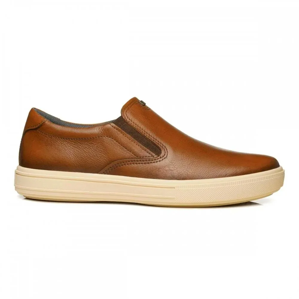 Sapatenis Slip On Masculino Marrom